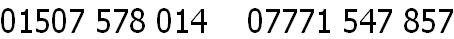 01507 578 014    07771 547 857